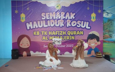 KBTK Hafizh Quran Muhajirin Center Gelar Peringatan Maulid Nabi