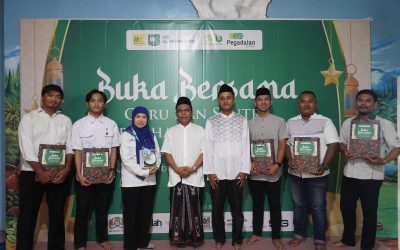ZIS Al Muhajirin Bekerja Sama Dengan Pegadaian Syariah Adakan Pengenalan Literasi Muamalah dan Buka Bersama
